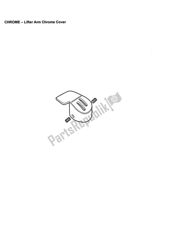 All parts for the Lifter Arm Chrome Cover of the Triumph America Carburettor 790 2002 - 2007